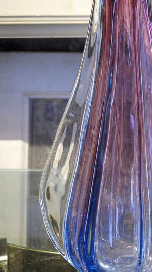 X Murano glass table lamp.