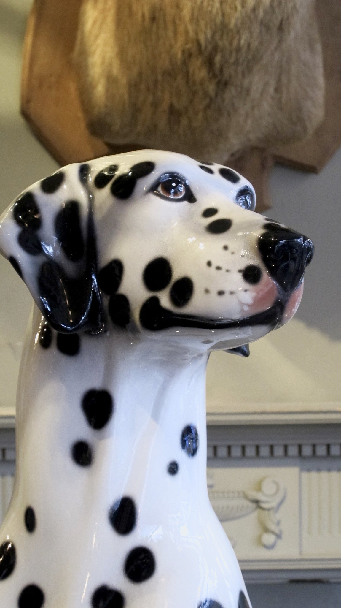 X Large Ceramic model of a Dalmatian.c.