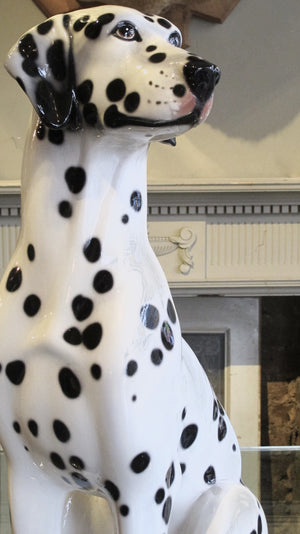 X Large Ceramic model of a Dalmatian.c.