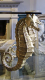 Italian Gold Gilded Metal Sea Horse Coffee Table
