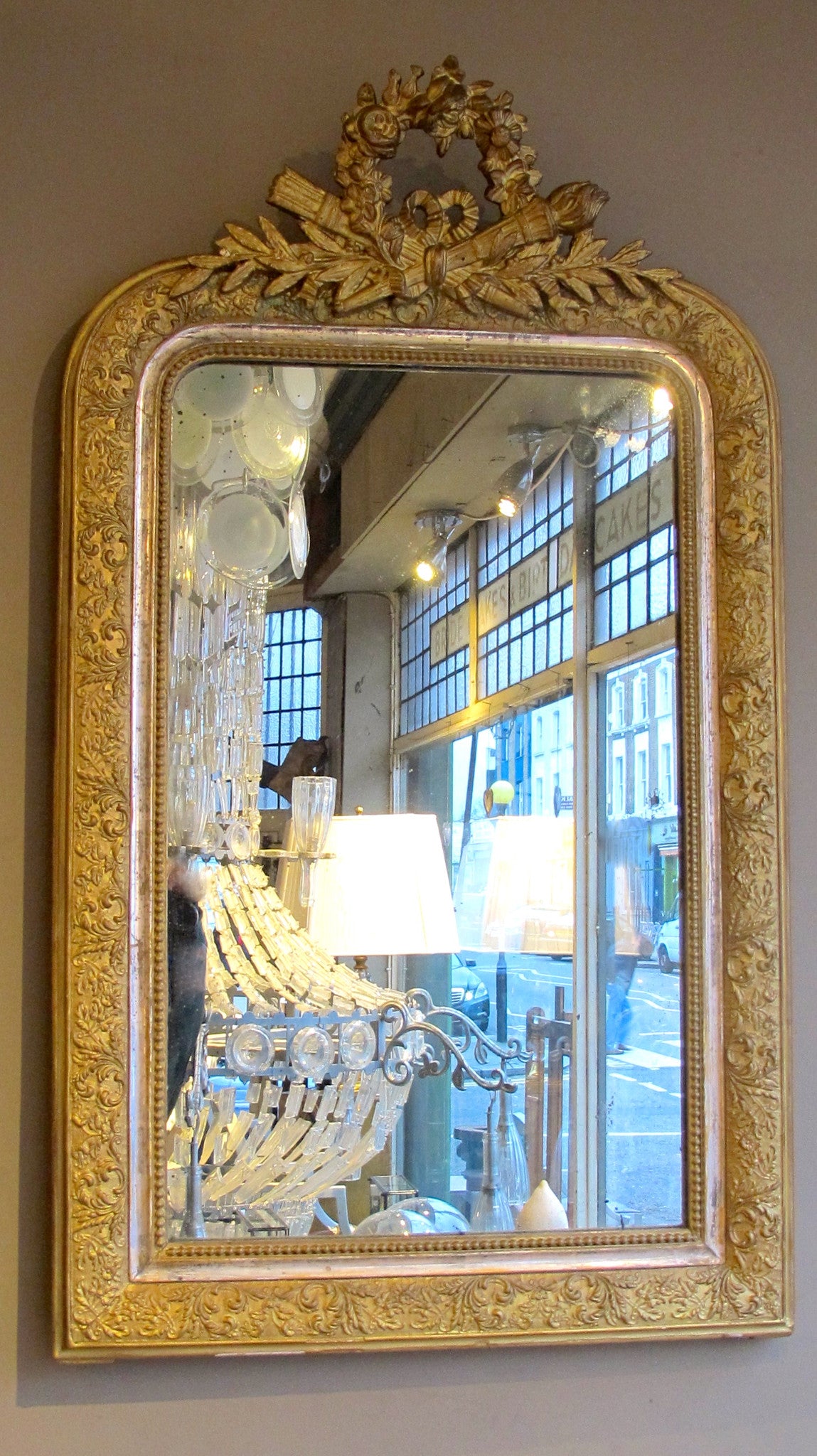 Louis Philippe Gilded Mirror