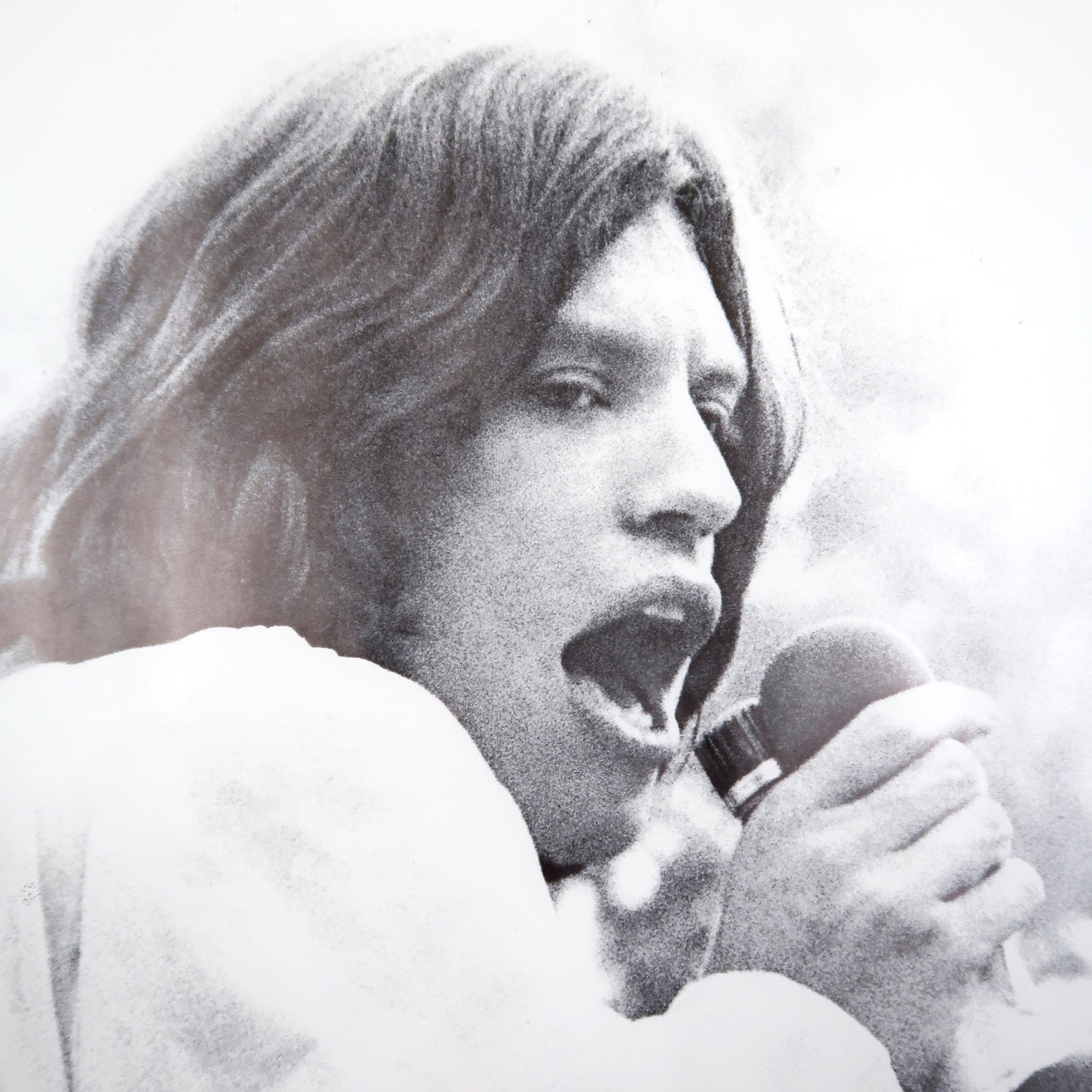 Original 1970's poster of Mick Jagger .