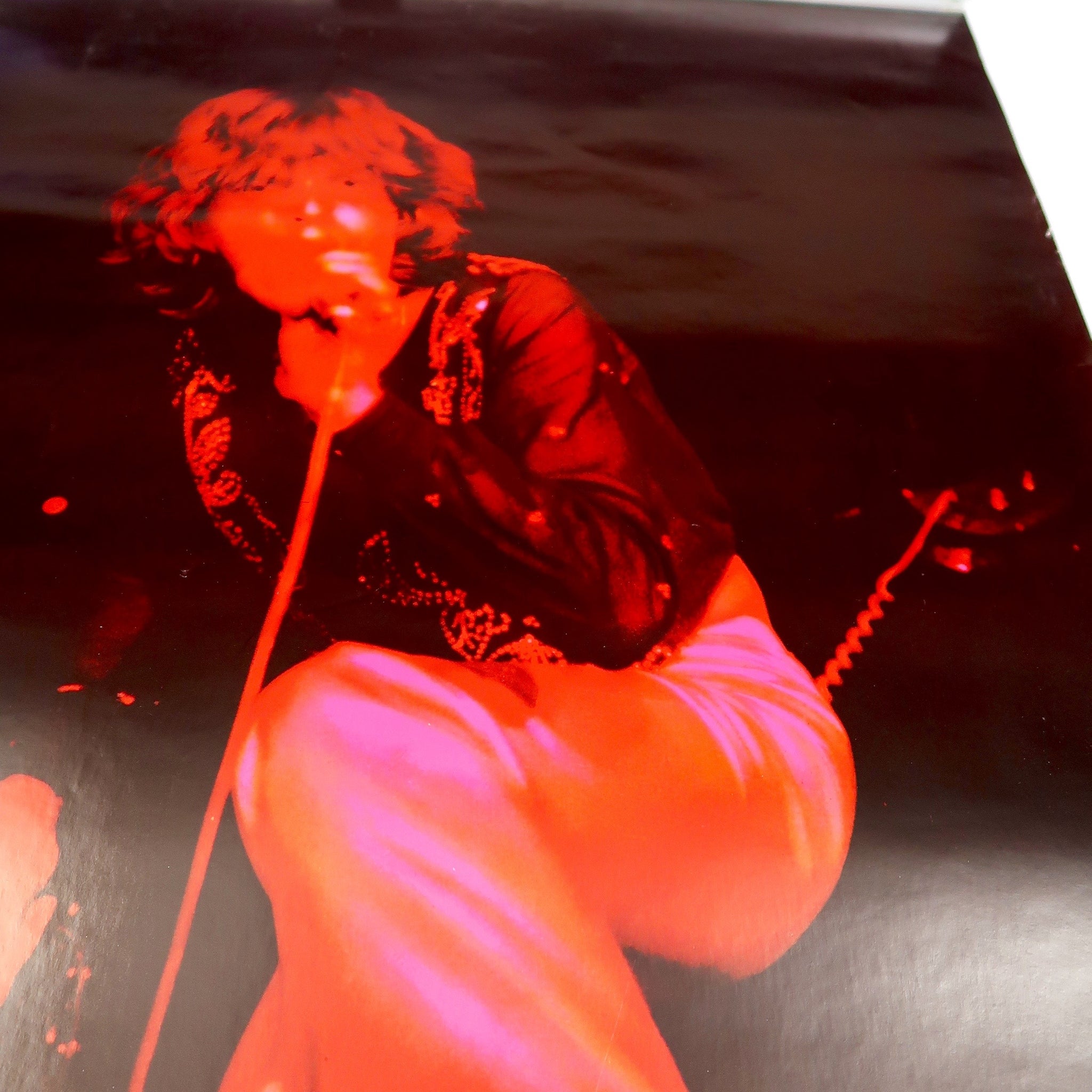 Original 1970's Psychedelic  poster of Mick Jagger