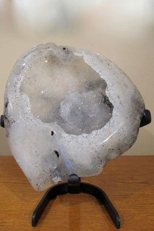 Large Brazilian agate specimen.