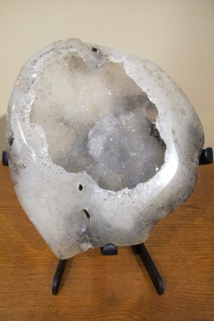 Large Brazilian agate specimen.