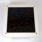 Fantastic 1970's fibre optic table .
