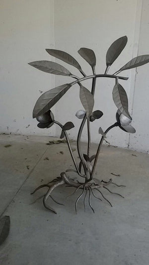 Broad Leaf Steel Tree