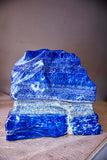Large and impressive lapis lazuli specimen 80- cm tall.