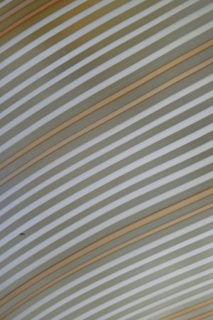 X Large Striped Glass Ball Chandelier