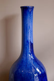 X Blue Ceramic Pot