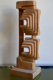 Wooden Abstract Sculpture by Brian Wilshire