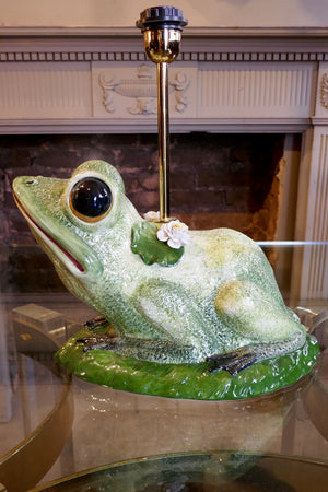 X Pair of  fantasy Frog Table Lamps