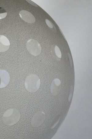 X Glass Ball Chandelier