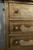 X Florentine 3 drawer cabinet.