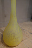 Giant 1960's mottled glass floor vase .