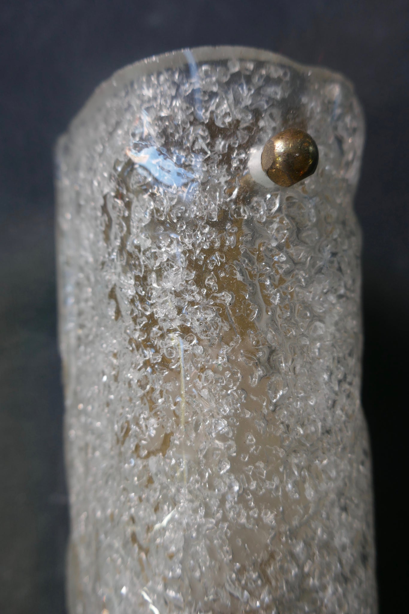 Pair of Murano glass wall lights circa 1970.