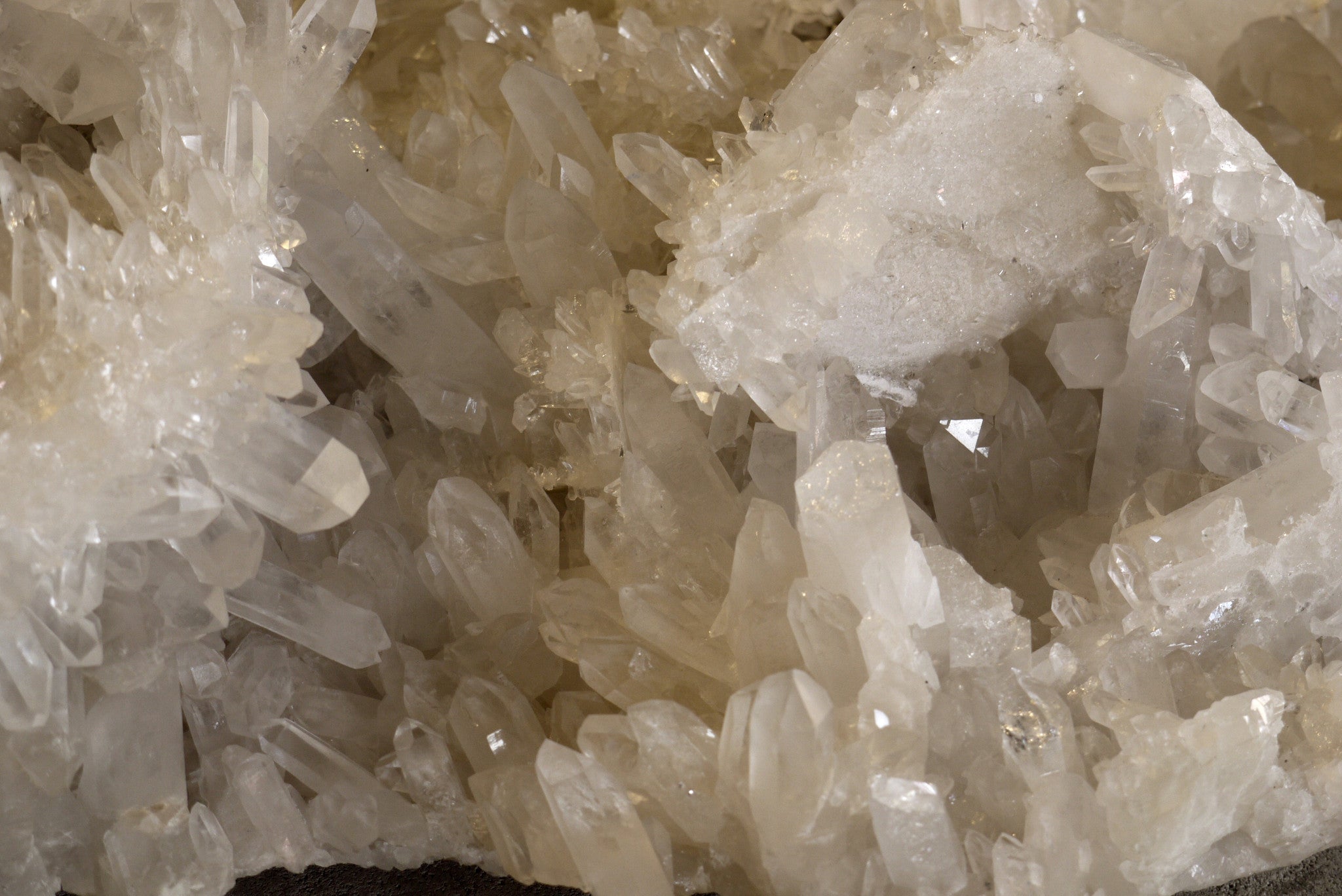 X Impressive  Large Quartz  Cluster  with large points approx 43 KG