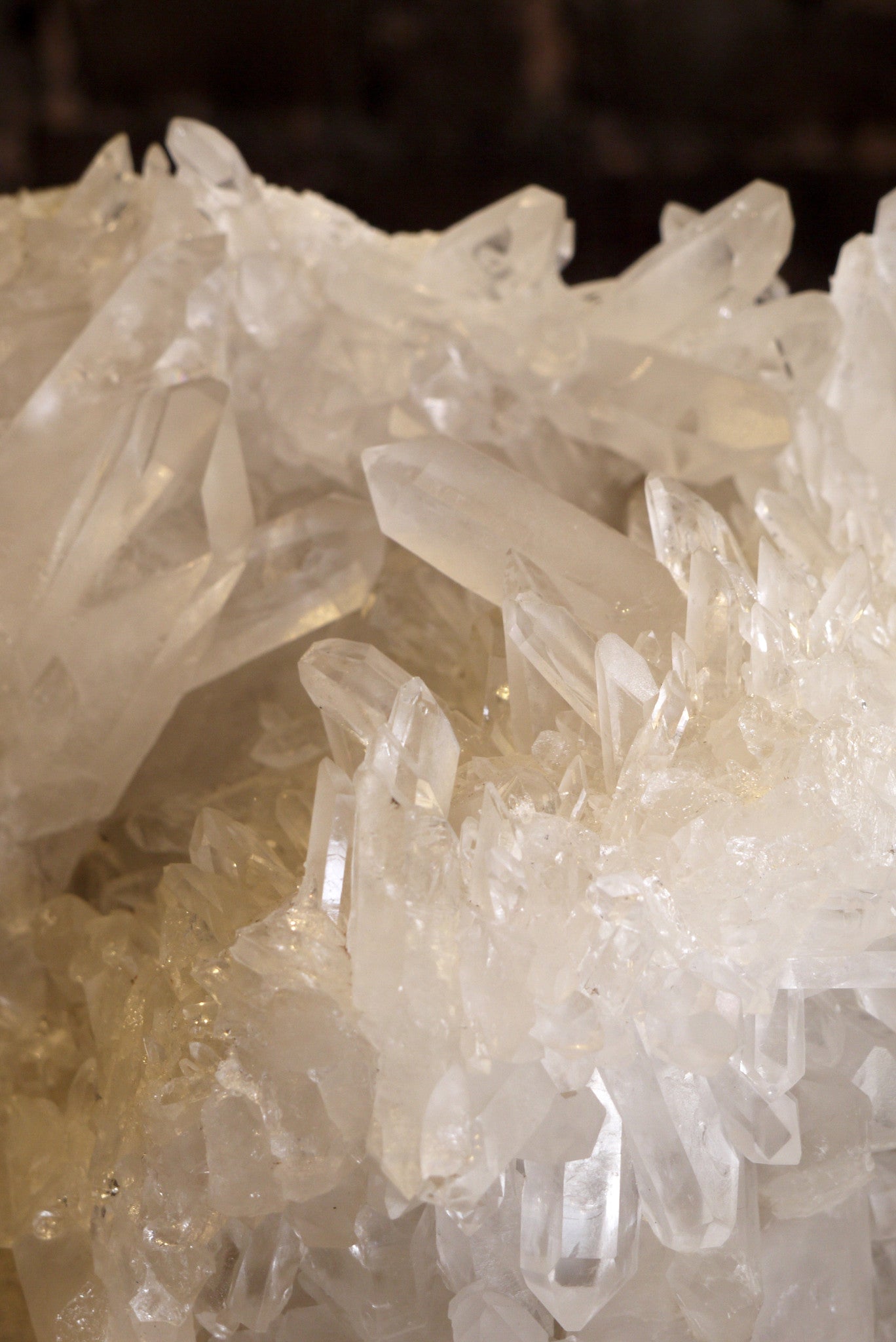 X Impressive  Large Quartz  Cluster  with large points approx 43 KG