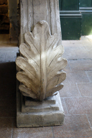 X Large faux stone garden table