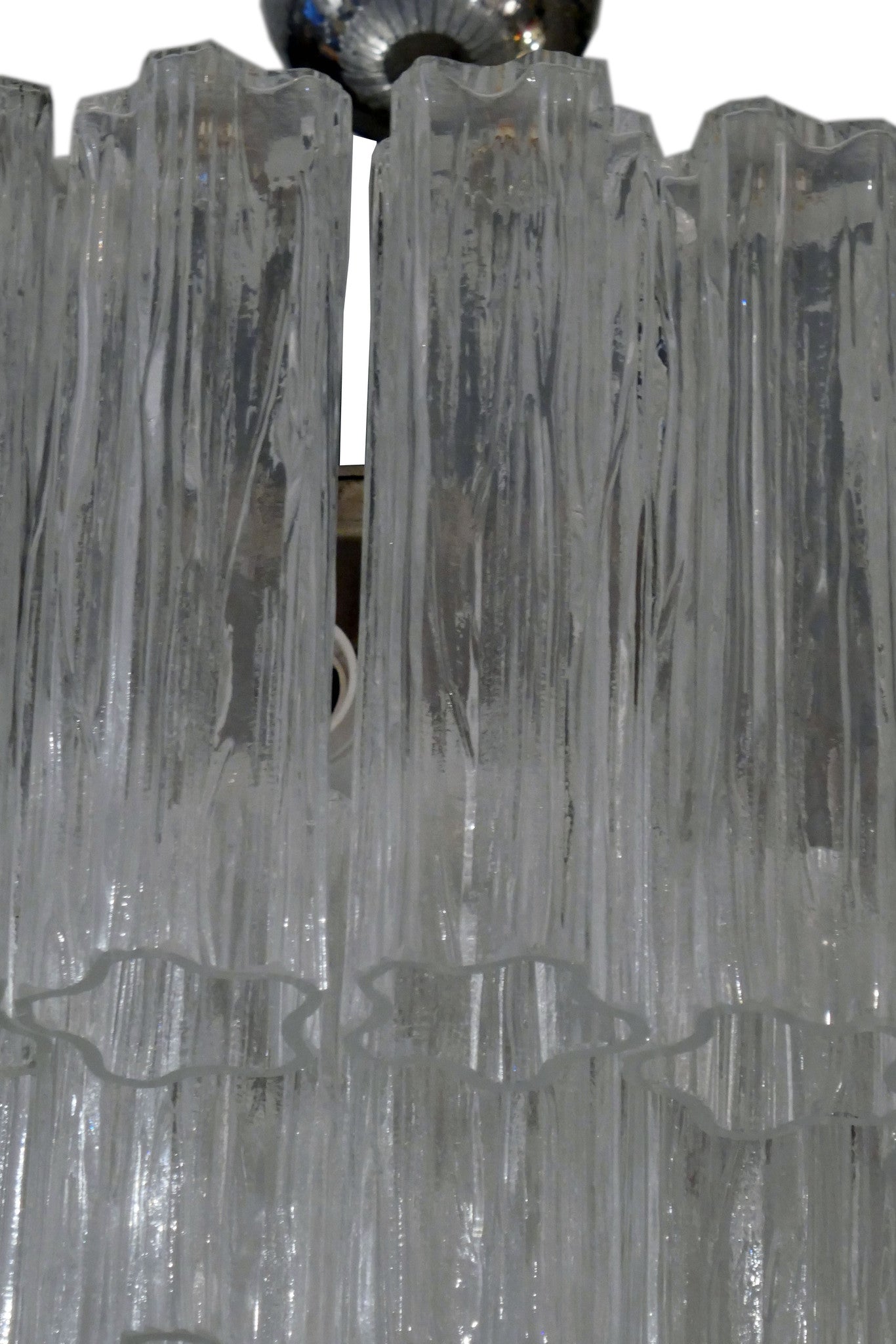 X Large Murano Tronchi Chandelier