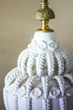Large stunning pair of vintage Casa Pupo Lamps .