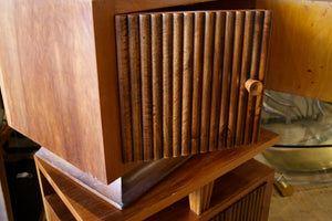 Pair of elegant Italian 1950s  Bedside Cabinets.
