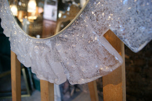 Oval Perspex Mirror with Light