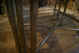 Glass and Chrome Nest of Tables