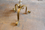 X Glass Standard Lamp
