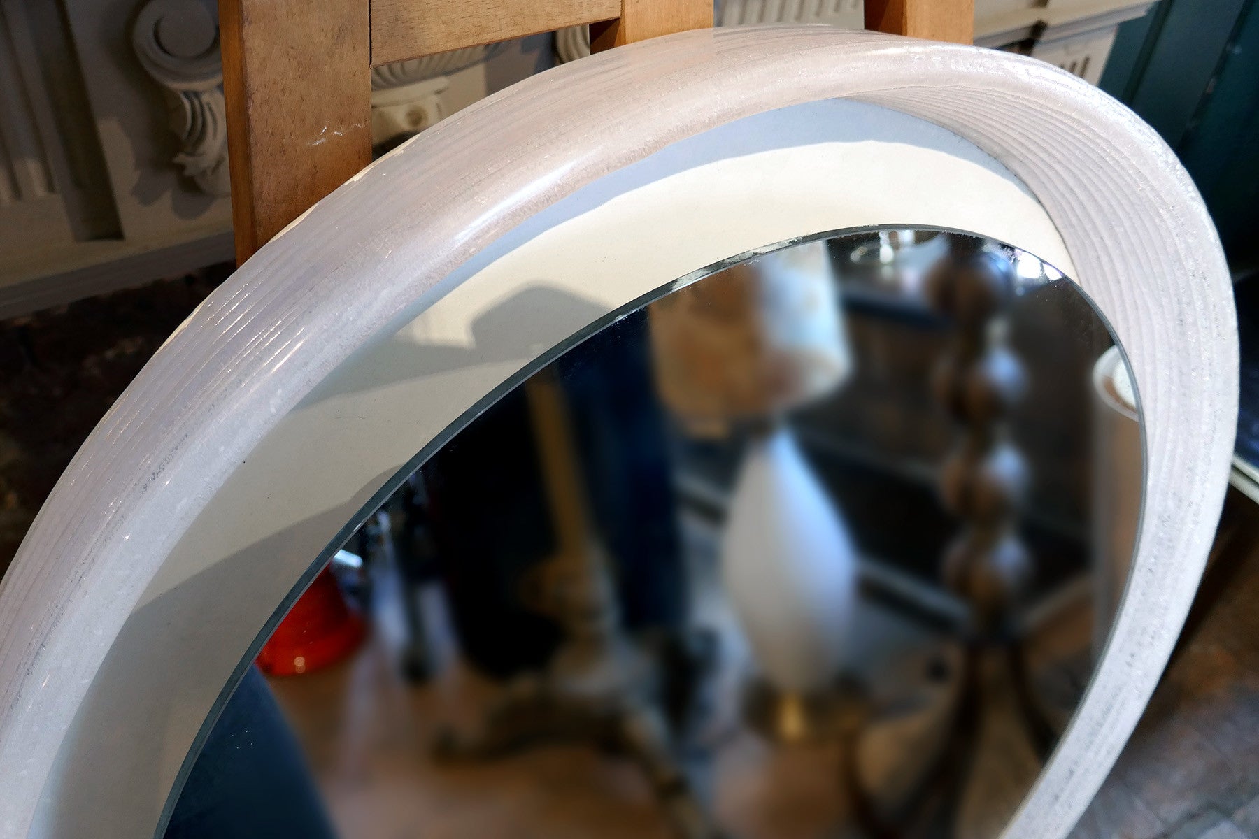 German 1970s Light Up Mirror