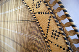 X Large 1970s 'Emanuelle' wicker banquete  .