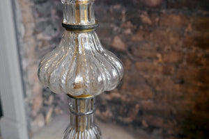X Glass Standard Lamp