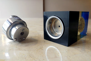 X Unusual Lighter with Encased Pufferfish