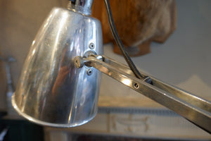 X Chrome Angled Floor Lamp