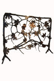 X French fire place screen
