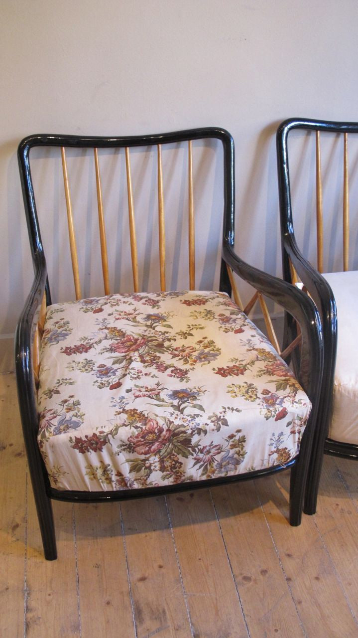 X Pair of Paulo Buffa Armchairs