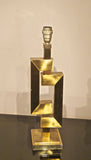 X 1970s fabulous quality Brass Lamp in the manner of Romeo Riga