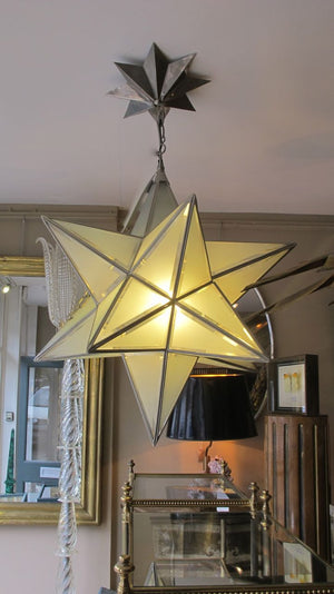 X Impressive star hanging hall lantern .