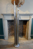 X Brass and Chrome Floor Lamp