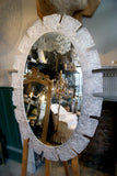 Oval Perspex Mirror with Light
