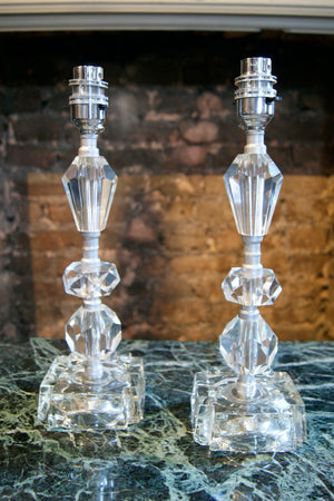 Pair of Art Deco Table Lights