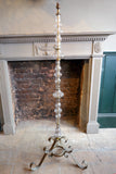 X Glass Standard Lamp