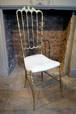 Beautifully Crafted Solid Brass Chair