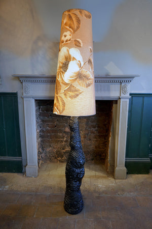 X Ceramic 'Volcanic' 1970s Floor Lamp