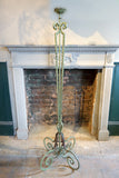 French 1920s Decorative Metal Standard Lamp